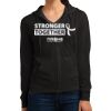 Women's Fitted Jersey Full Zip Hoodie Thumbnail