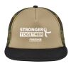 Flat Bill Snapback Trucker Cap Thumbnail