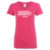 Women’s Glitter V-Neck T-Shirt Thumbnail